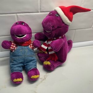 Barney plush bundle
